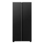 Fridgemaster 441 Litre Side-By-Side American Fridge Freezer - Black