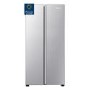 Fridgemaster 441 Litre Side-By-Side American Fridge Freezer - Silver