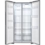 Fridgemaster 428 Litre American Side-By-Side Fridge Freezer - Silver
