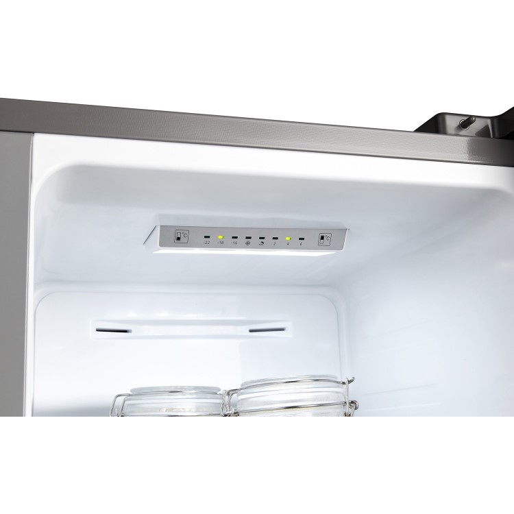 Fridgemaster 428 Litre American Side-By-Side Fridge Freezer - Silver