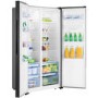 Fridgemaster 514 Litre American Fridge Freezer - Black
