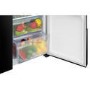 GRADE A1 - Fridgemaster MS91518FFB Frost Free Side-by-side American Fridge Freezer - Black