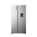 MS91520DES Fridgemaster 519 Litre Side-By-Side American Fridge Freezer - Silver