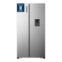 Fridgemaster 519 Litre Side-By-Side American Fridge Freezer - Silver