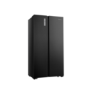 Fridgemaster 519 Litre Side-By-Side American Fridge Freezer - Black