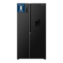 MS91558DEB Fridgemaster 544 Litre Side-by-Side American Fridge Freezer - Black