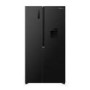 Fridgemaster 544 Litre Side-by-Side American Fridge Freezer - Black