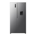 MS91558DES Fridgemaster 541 Litre Side-By-Side American Fridge Freezer - Silver