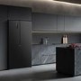 Fridgemaster 544 Litre Side-by-Side American Fridge Freezer - Black