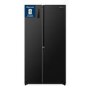 Fridgemaster 544 Litre Side-by-Side American Fridge Freezer - Black