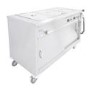 Parry MSB12 Mobile Servery Unit And Hot Cupboard With 3 x 1/1 GN Bain Marie Top 1305mm Wide. UK Plug. Made In Britain