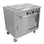 Parry MSB9 Mobile Bain Marie Servery And Hot Cupboard. 1005mm Wide. UK Plug. Made In Britain