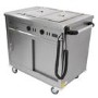Parry MSB9 Mobile Bain Marie Servery And Hot Cupboard. 1005mm Wide. UK Plug. Made In Britain