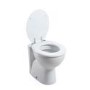 Standard Soft Close High Gloss White MDF Toilet Seat- Bottom Fix