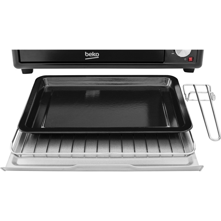 Beko MSH28B 28L Mini Oven with Twin Hobs - Black