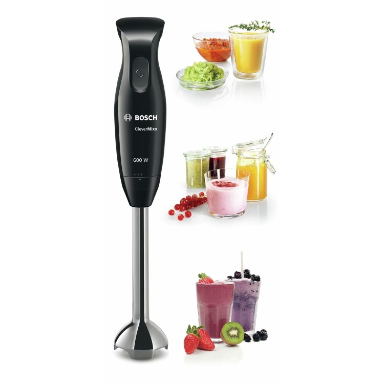 Bosch MSM2610BGB 600W Hand Blender - Piano Black And Anthracite