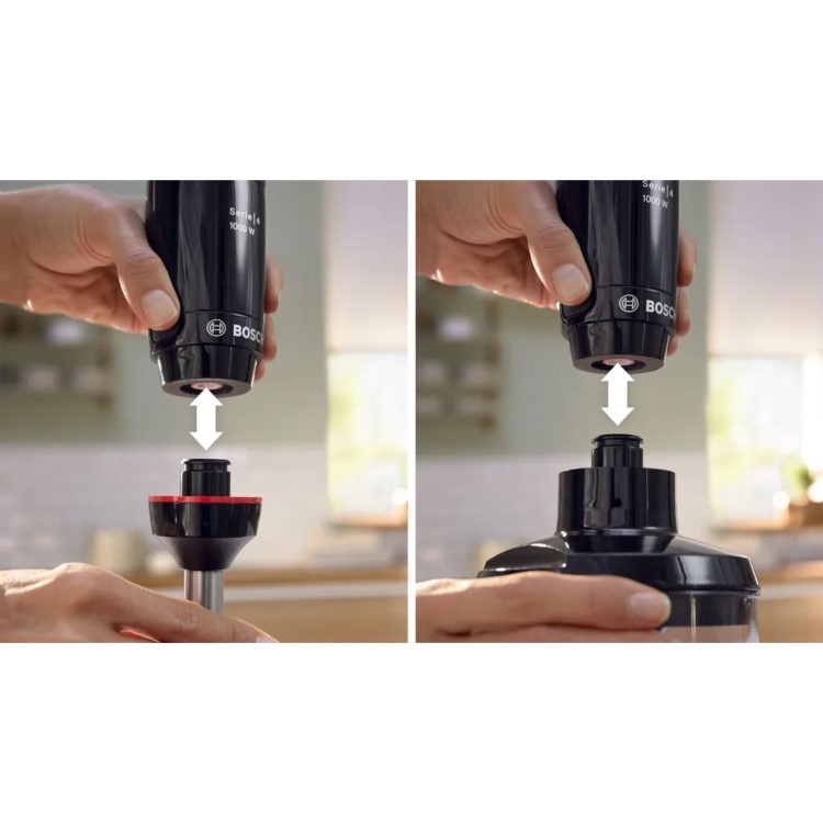 Bosch Series 4 ErgoMaster 3-in-1 Hand Blender - Black