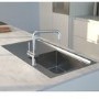 GRADE A1 - Astracast MT10XBHOMESKL Stainless Steel 1 Bowl Left Hand Sink