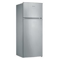 Hotpoint MT1A132 Ice Diamon 143x55cm Top Mount Freestanding Fridge Freezer Silver