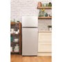 Hotpoint MT1A132 Ice Diamon 143x55cm Top Mount Freestanding Fridge Freezer Silver