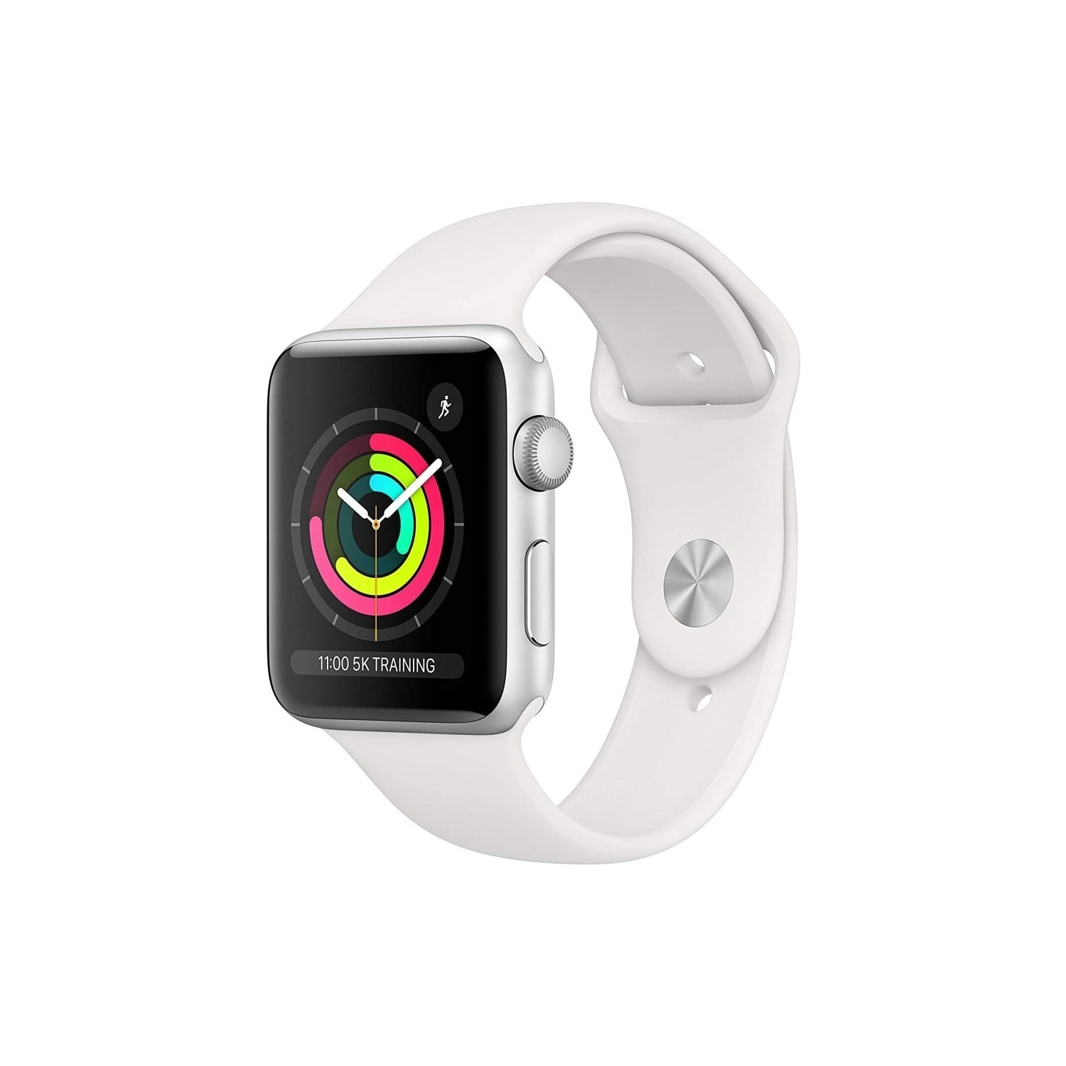 Apple Watch Series 3 Gps 38mm Silver Aluminium Case With White Sport Band Mtey2b A Appliances Direct