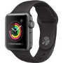Apple Watch Series 3 GPS 38mm Space Grey Aluminium Case with Black Sport Band