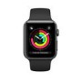 Apple Watch Series 3 GPS 38mm Space Grey Aluminium Case with Black Sport Band