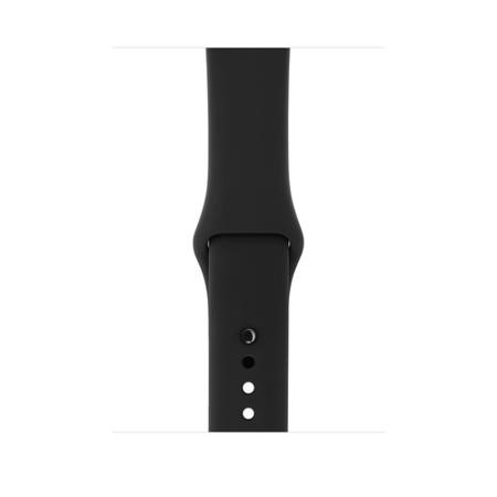 Apple Watch Series GPS 42mm Space Grey Aluminium Case with Black