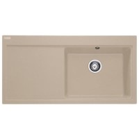 Franke MTG611LCF Mythos Single Bowl Left Hand Drainer Granite Sink in Coffee