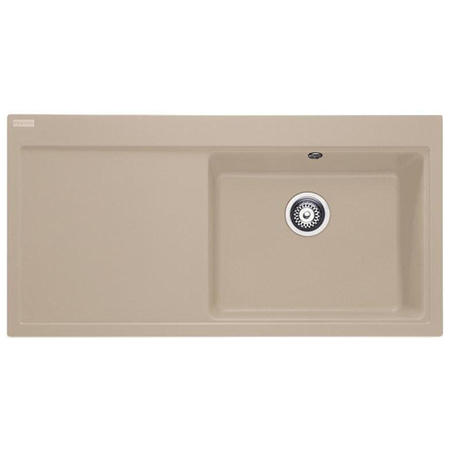 Franke MTG611LCFDP Mythos Single Bowl Sink and Tap Designer Pack in Coffee