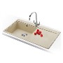 Franke MTG611RCFDP Mythos Single Bowl Sink and Tap Designer Pack in Coffee