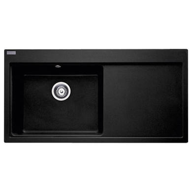 Franke MTG611ROXDP Mythos Single Bowl Sink and Tap Designer Pack in Onyx