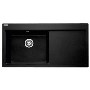 Franke MTG611ROXDP Mythos Single Bowl Sink and Tap Designer Pack in Onyx