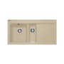 Franke MTG651-100RCFDP Mythos 1.5 Bowl Granite Sink And Tap Designer Pack in Coffee - RHD