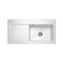 Franke MTK611LWDP Mythos Ceramic Sink and Tap Designer Pack in White - LHD