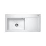 Franke MTK611RWDP Mythos Ceramic Sink and Tap Designer Pack in White - RHD