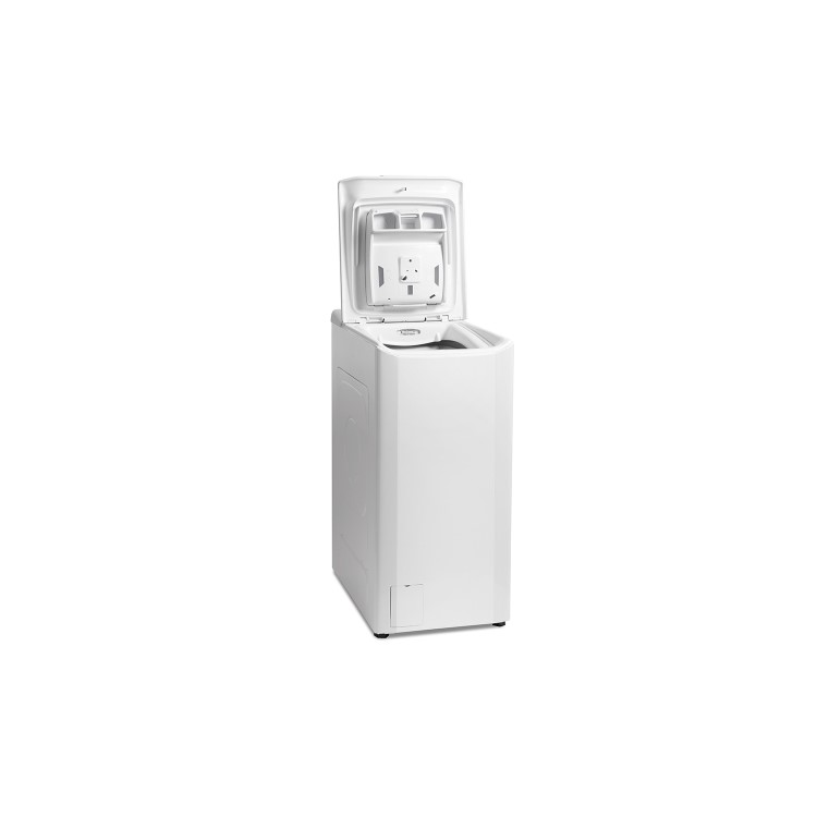 GRADE A1 - Montpellier MTL6120W 1200 Spin 6kg Top Loading Washing Machine Soft Close White
