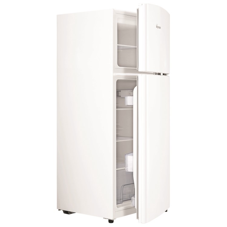 Fridgemaster MTM48120 120 Litre Freestanding Fridge Freezer 80/20 Split A+ Energy Rating 50cm Wide - White