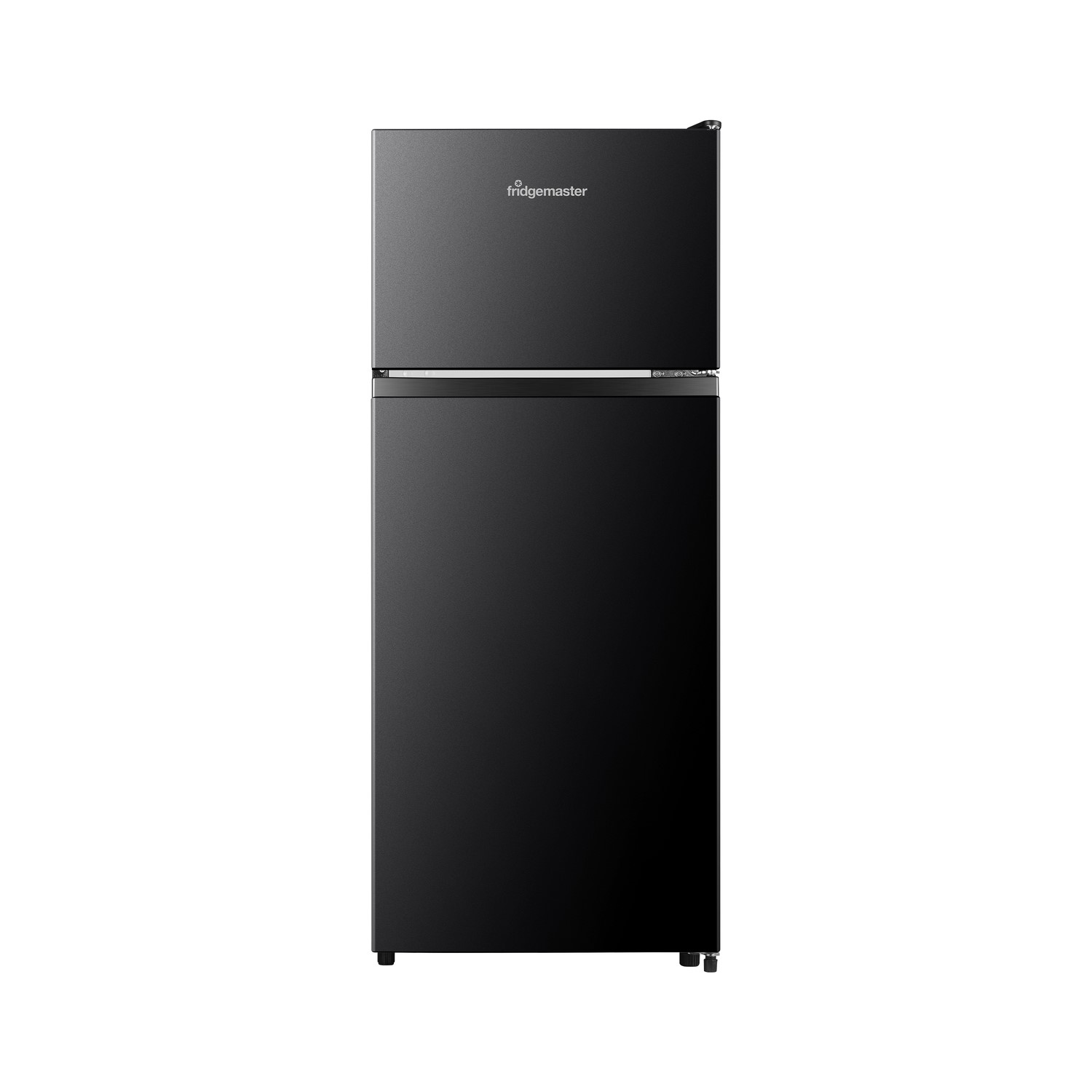 Fridgemaster MTM48120EB 48cm Freestanding Top Mounted Fridge Freezer - 124-Litre Capacity with Adjustable Thermostat - Reversible Door - LED Lighting - 4 Star Freezer Rating - White - E Rated - Image 2
