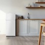 Fridgemaster 124 Litre 80/20 Top Mount Freestanding Fridge Freezer -  White