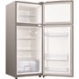 Hisense 120 Litre 80/20 Freestanding Fridge Freezer - Silver