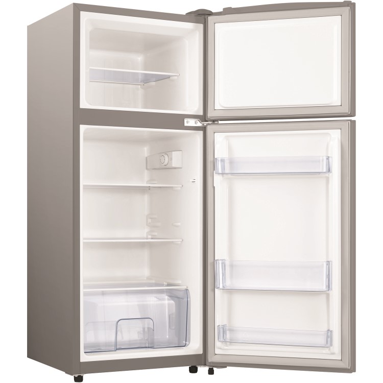 Hisense 120 Litre 80/20 Freestanding Fridge Freezer - Silver