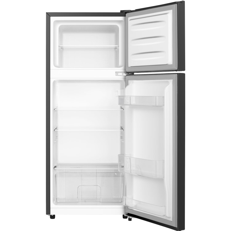Fridgemaster 121 Litre 20/80 Freestanding Fridge Freezer - Black