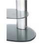 Off The Wall Motion TV Stand for up to 55" TVs - Silver