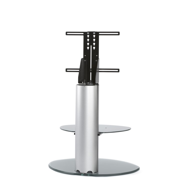 Off The Wall Motion TV Stand for up to 55" TVs - Silver