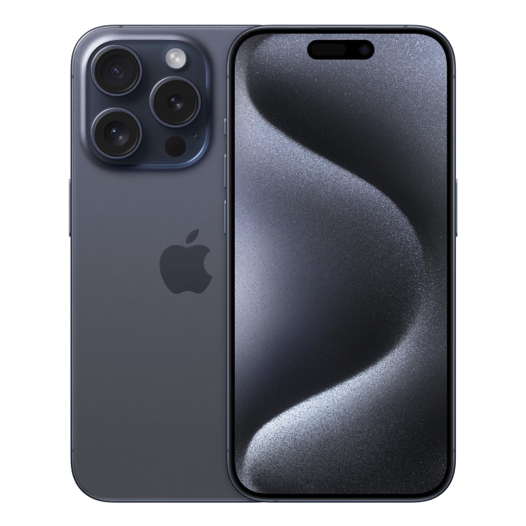 Apple iPhone 15 Pro Blue Titanium 6.1" 256GB 5G Unlocked & SIM Free Smartphone