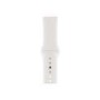 Apple Watch Series 4 GPS + Cellular 44mm Silver Aluminium Case with White Sport Band