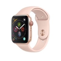 Apple Watch Series 4 GPS + Cellular 44mm Gold Aluminium Case with Pink Sand Sport Band