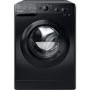 Refurbished Indesit MyTime MTWC71252K Freestanding 7KG 1200 Spin Washing Machine Black