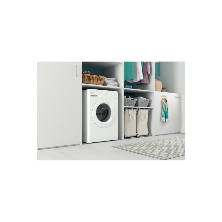 Indesit MTWC91283WUK My Time 9kg 1200rpm Freestanding Washing Machine With Quiet Inverter Motor - White